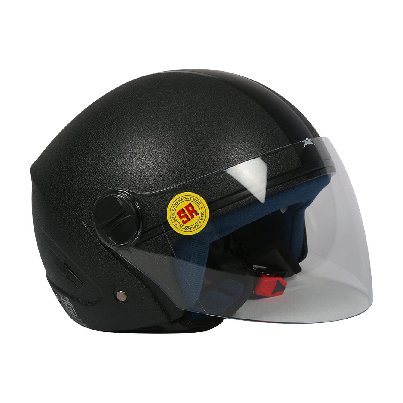 TVS Helmet Half Face Black TE